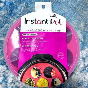 Instant Pot Silicone Egg Bites with Lid